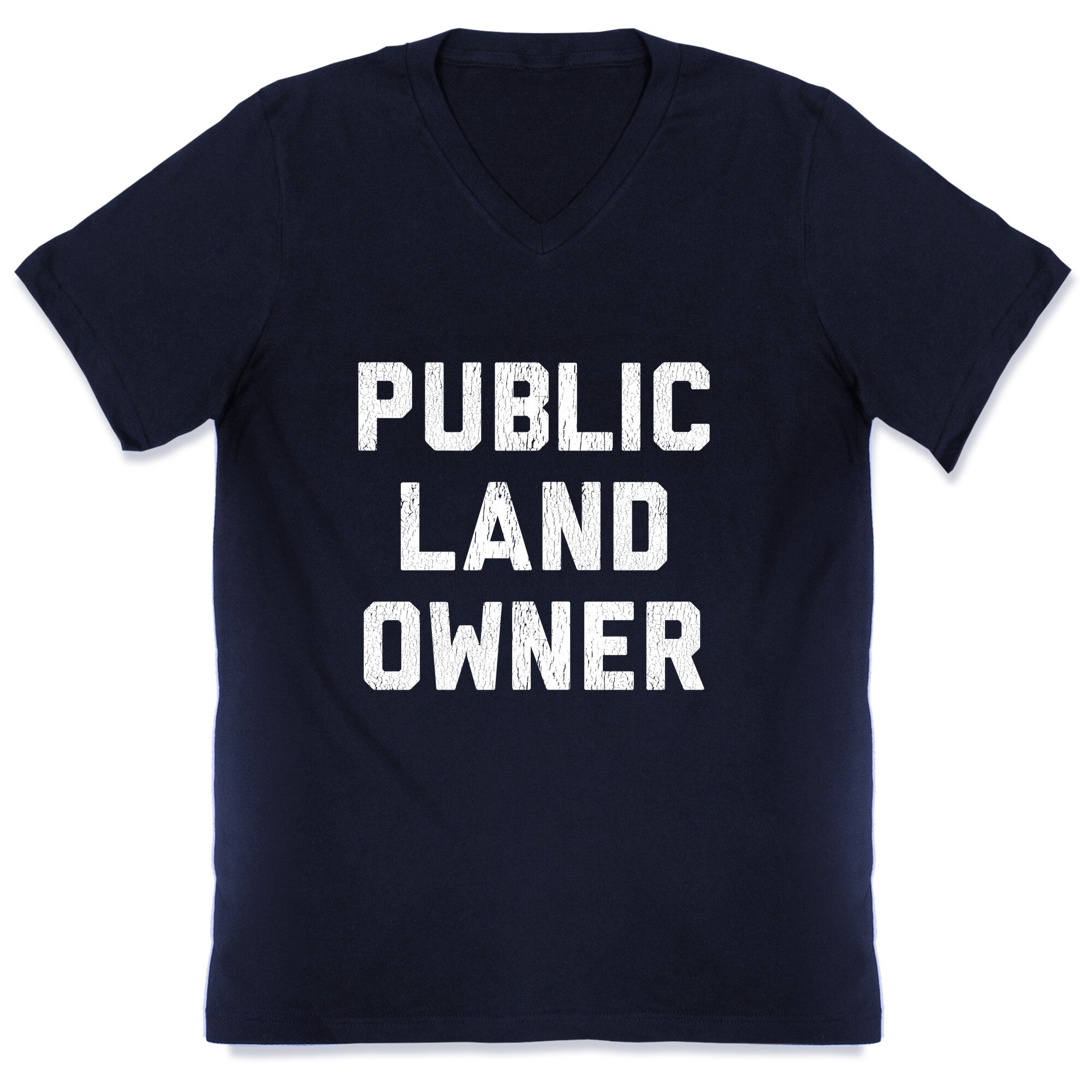 Public Land Owner V-Neck
