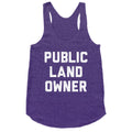Public Land Owner Racerback Tank