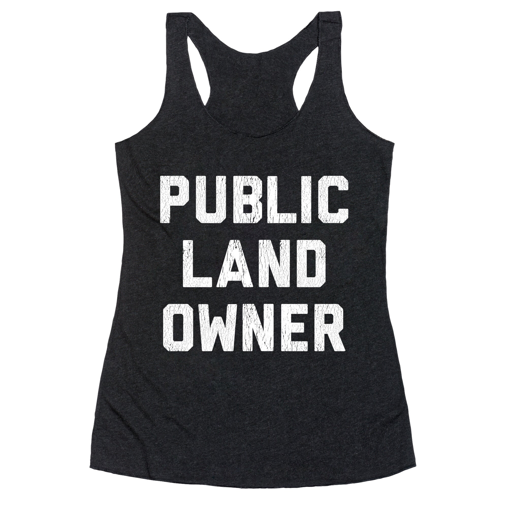 Public Land Owner Racerback Tank
