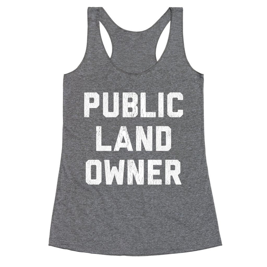 Public Land Owner Racerback Tank