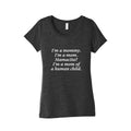 Im a Mommy Mamacita Womens Triblend Tee