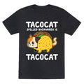Tacocat Spelled Backwards Unisex Triblend Tee