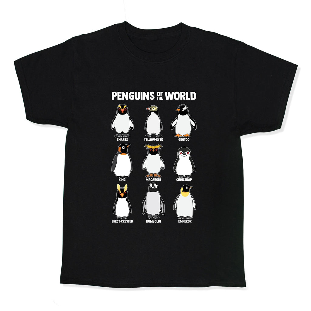 Penguins of the World Kids Tee