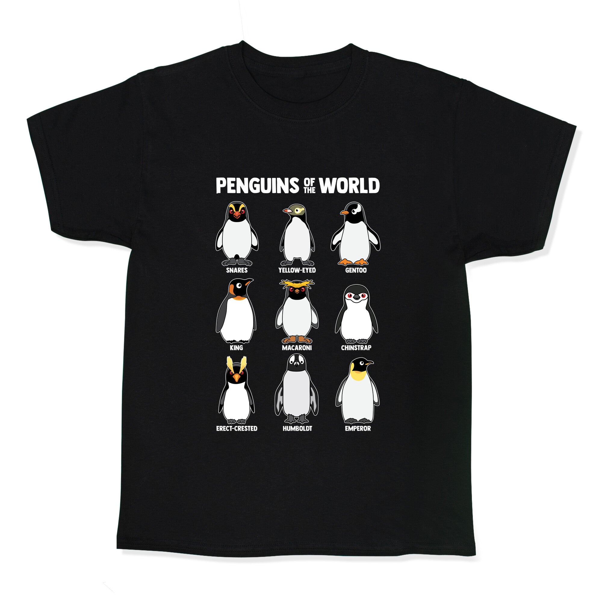 Penguins of the World Kids Tee