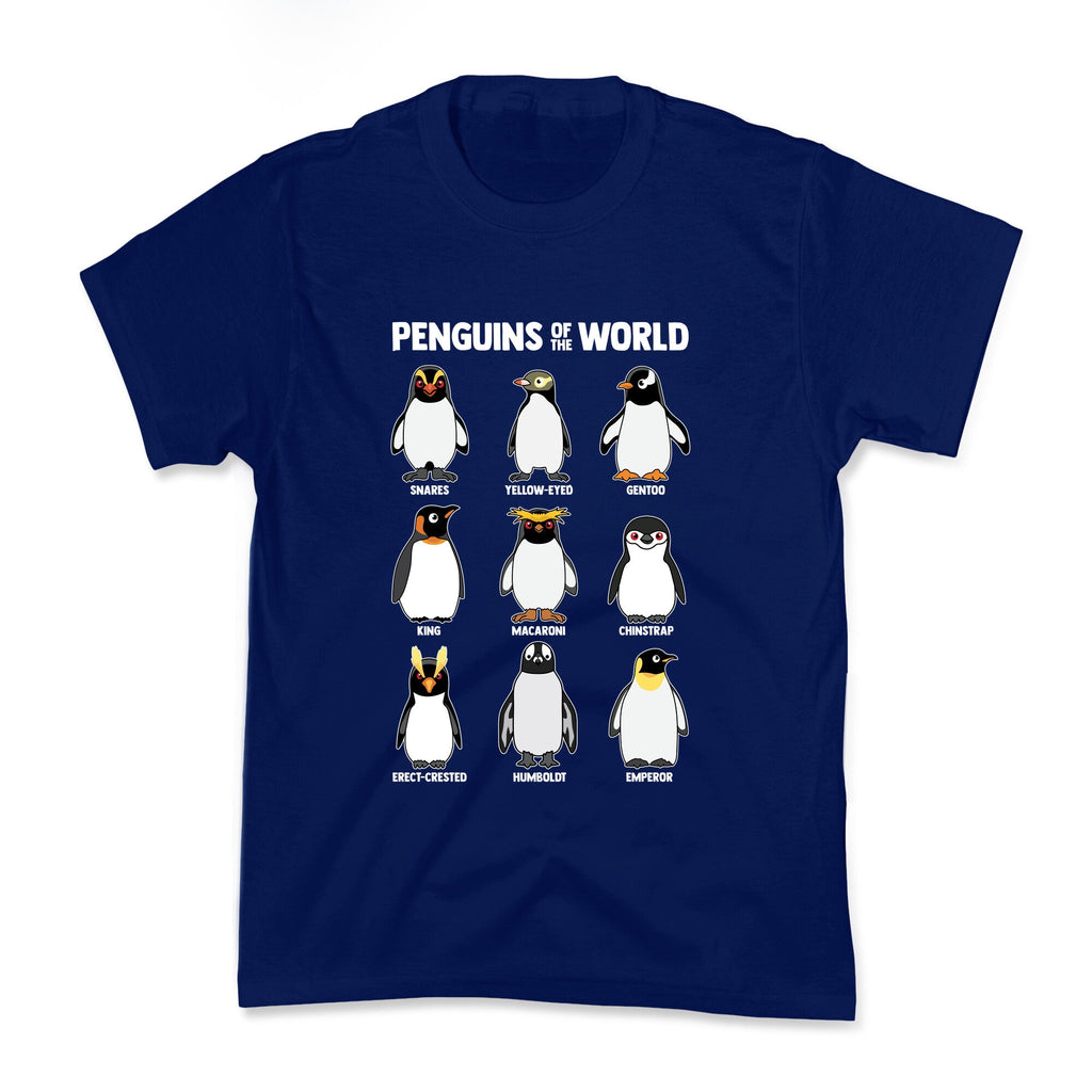 Penguins of the World Kids Tee