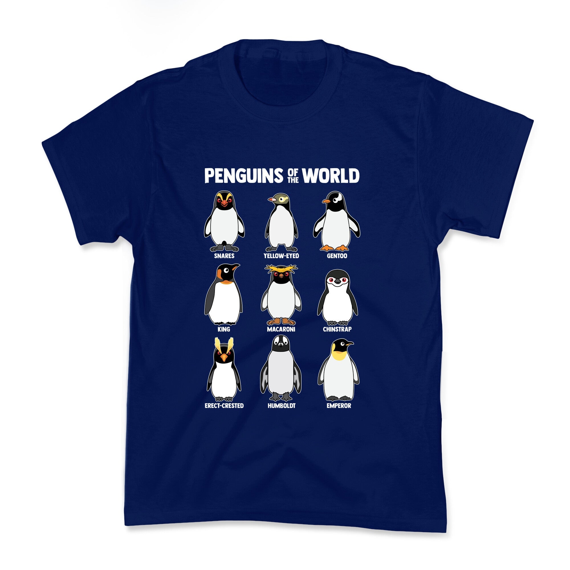 Penguins of the World Kids Tee
