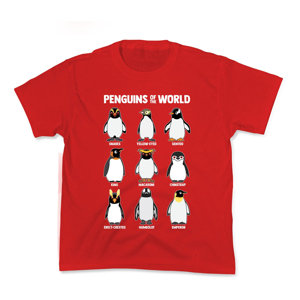 Penguins of the World Kids Tee