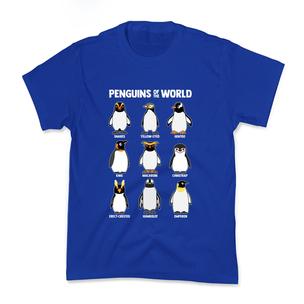 Penguins of the World Kids Tee