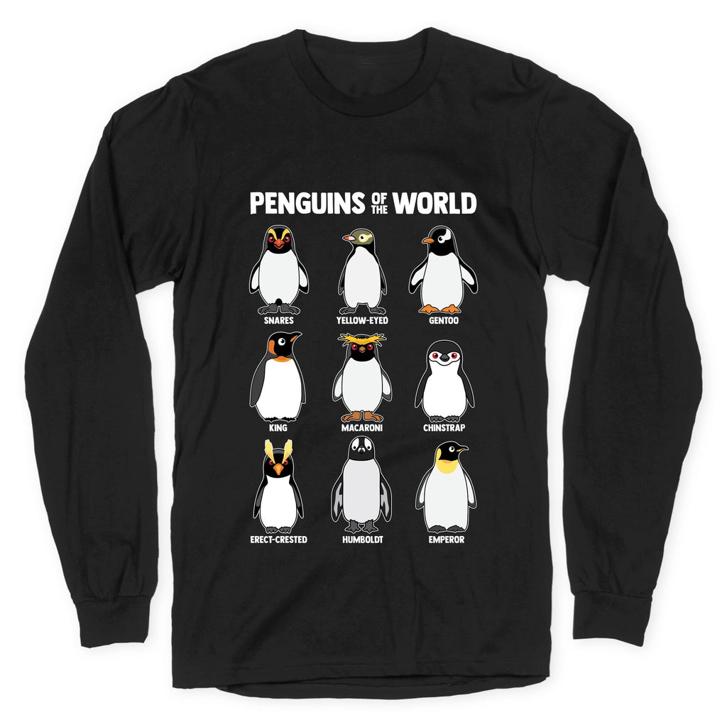 Penguins of the World Longsleeve Tee