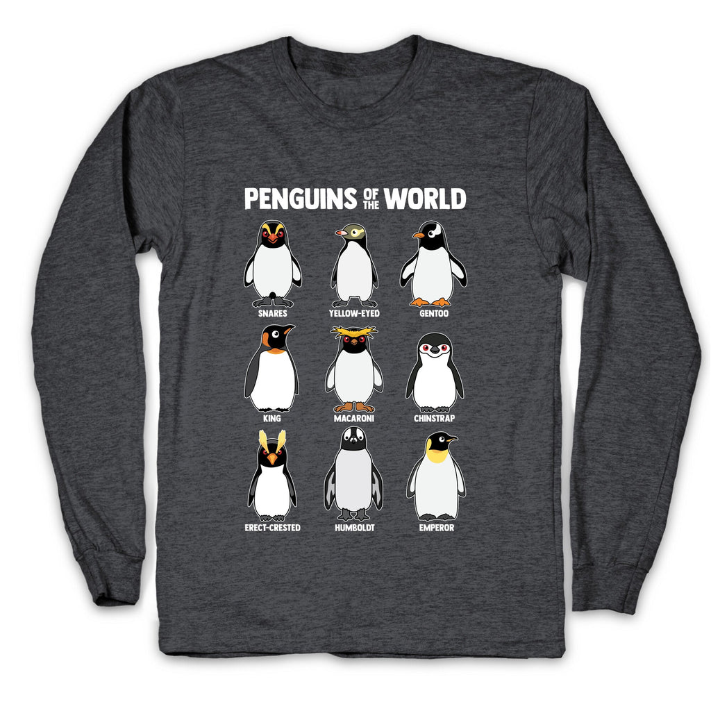 Penguins of the World Longsleeve Tee