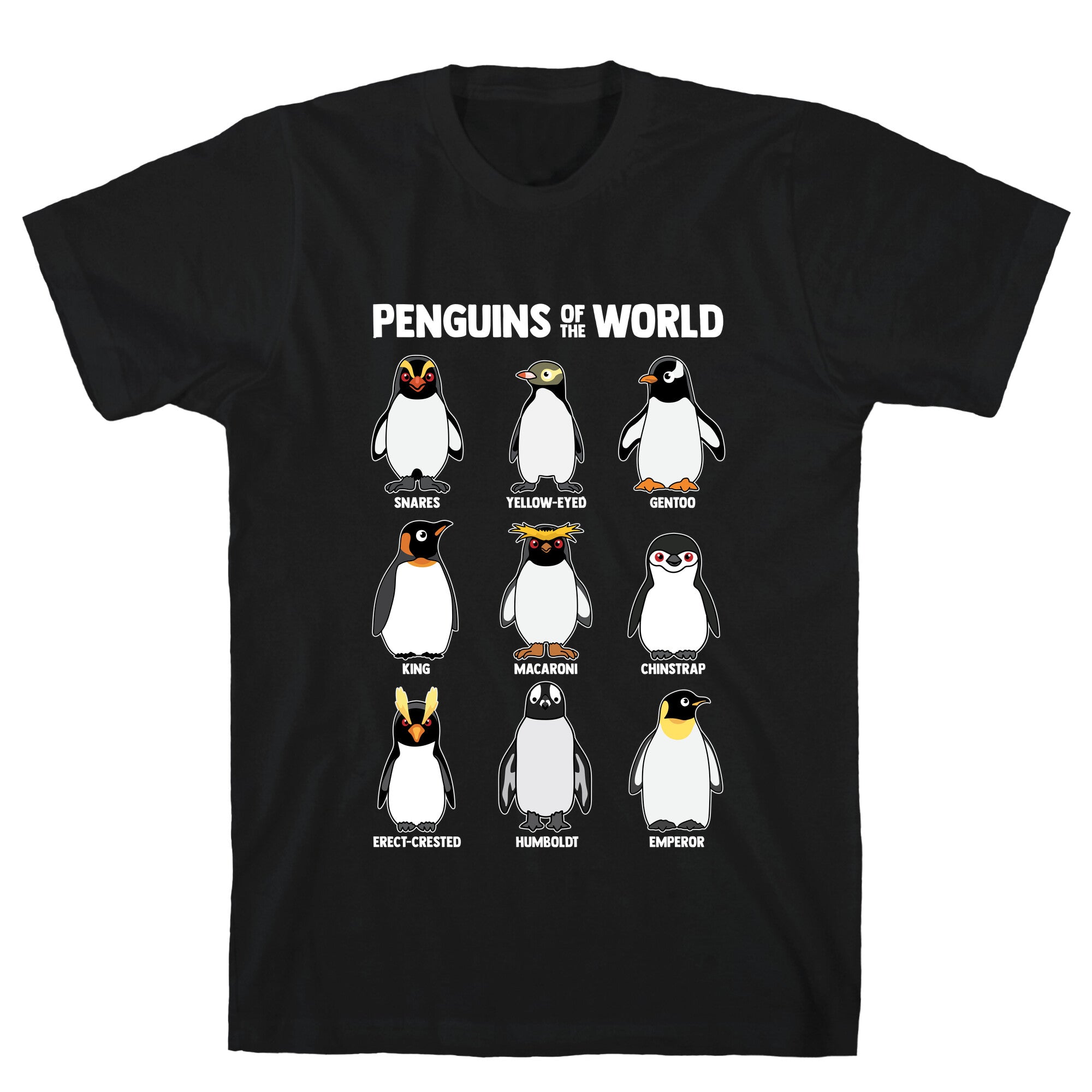 Penguins of the World T-Shirt