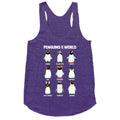 Penguins of the World Racerback Tank