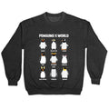 Penguins of the World Crewneck Sweatshirt