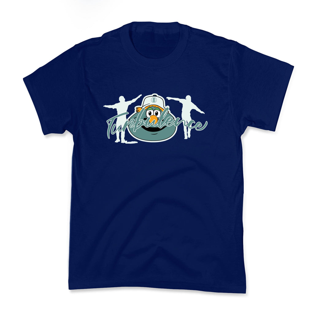 Turbulence Baseball Kids Tee