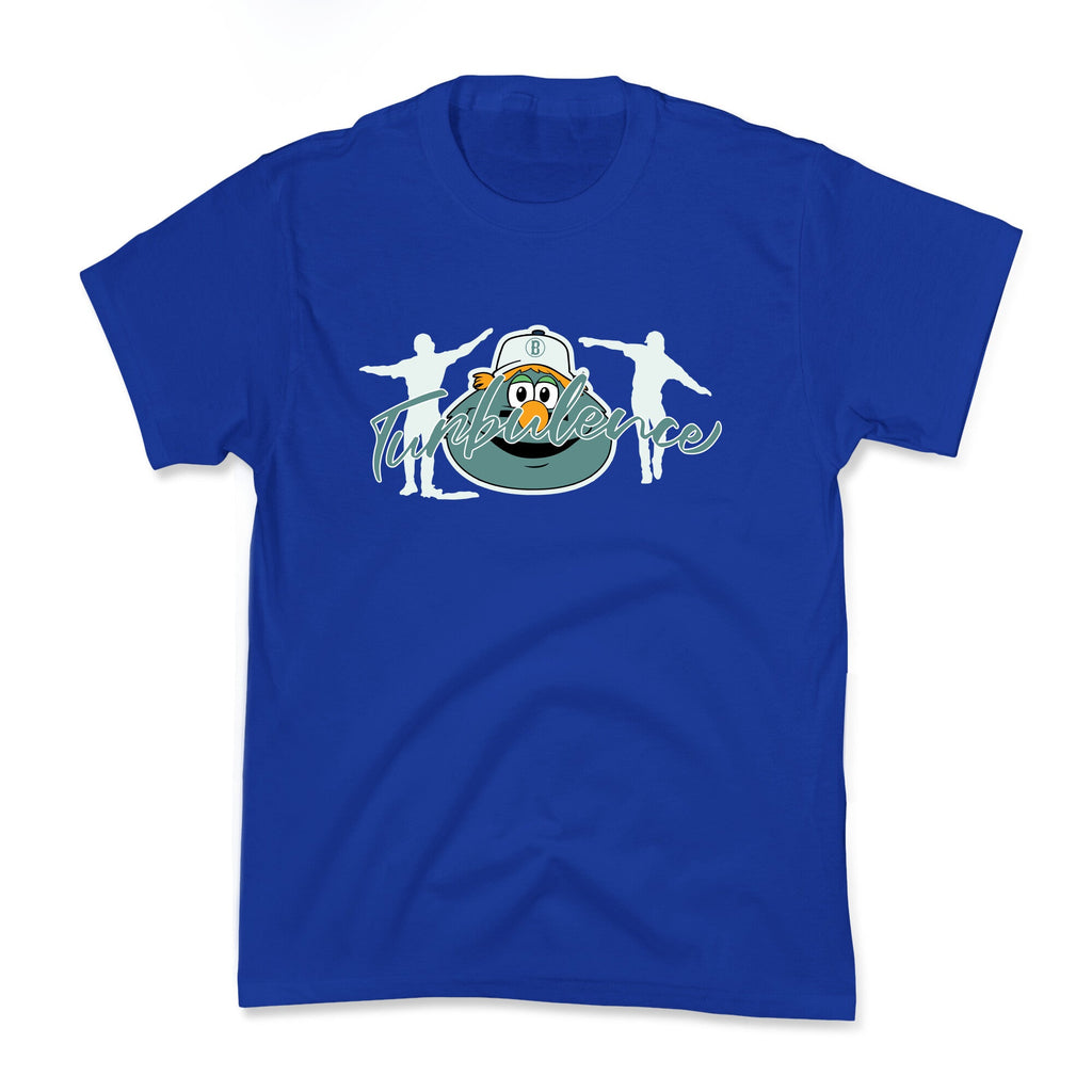 Turbulence Baseball Kids Tee