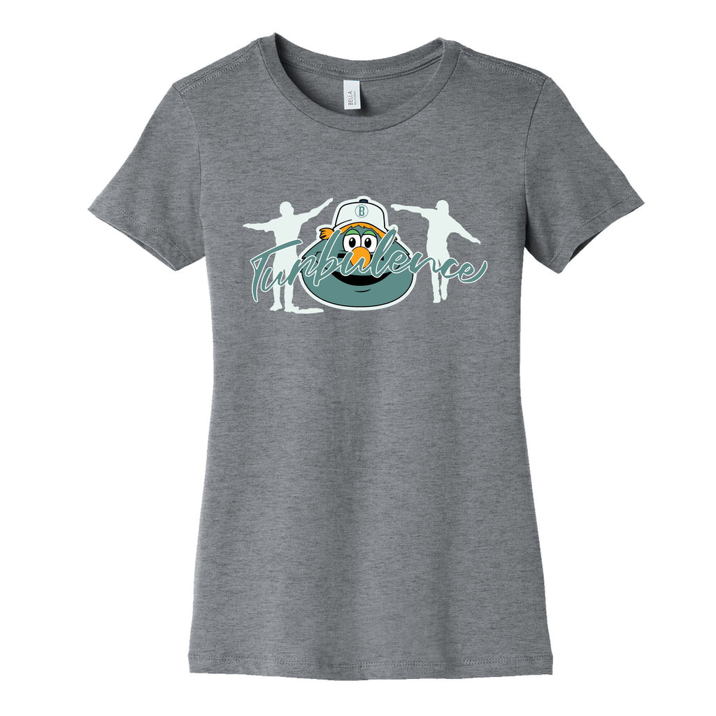 Turbulence Baseball Womens Cotton Tee