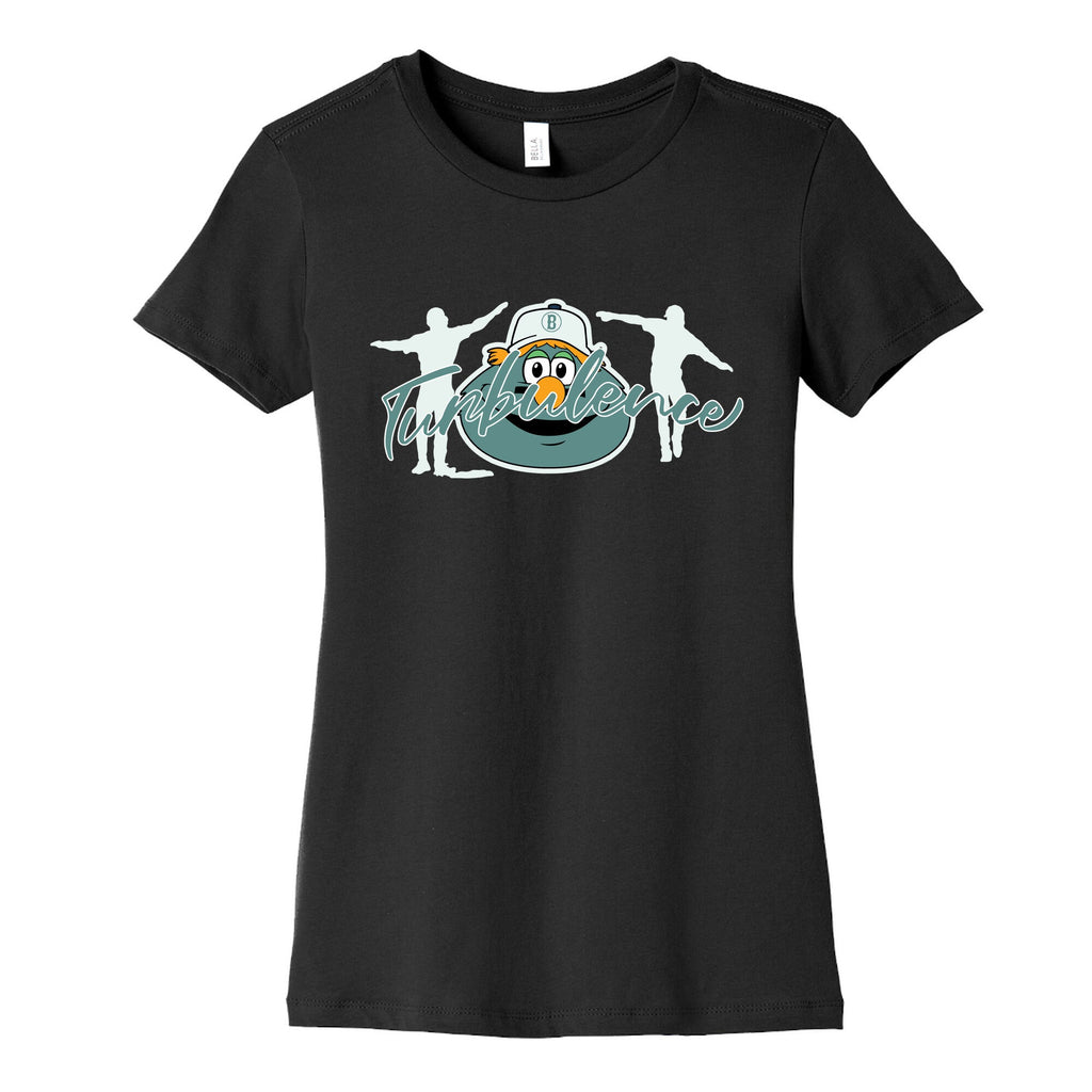 Turbulence Baseball Womens Cotton Tee