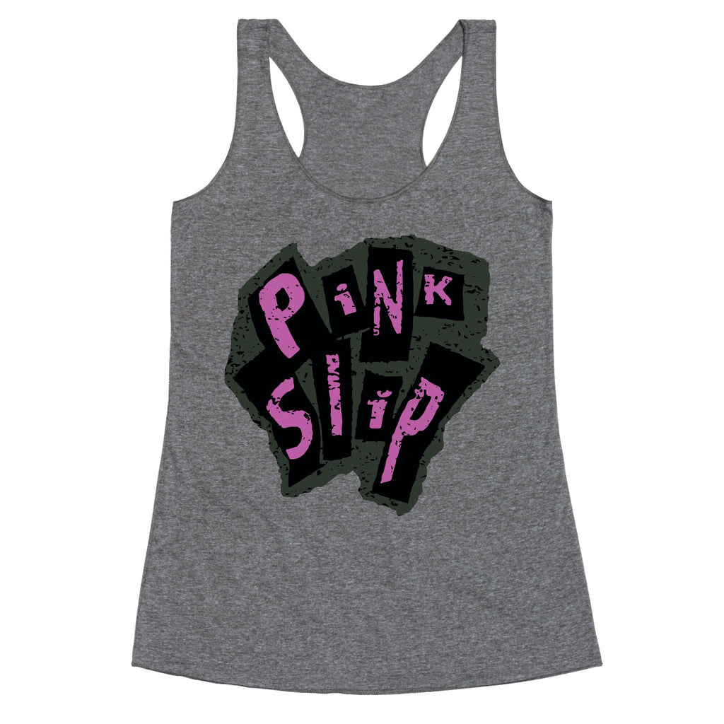 Freaky Friday Pink Slip Racerback Tank
