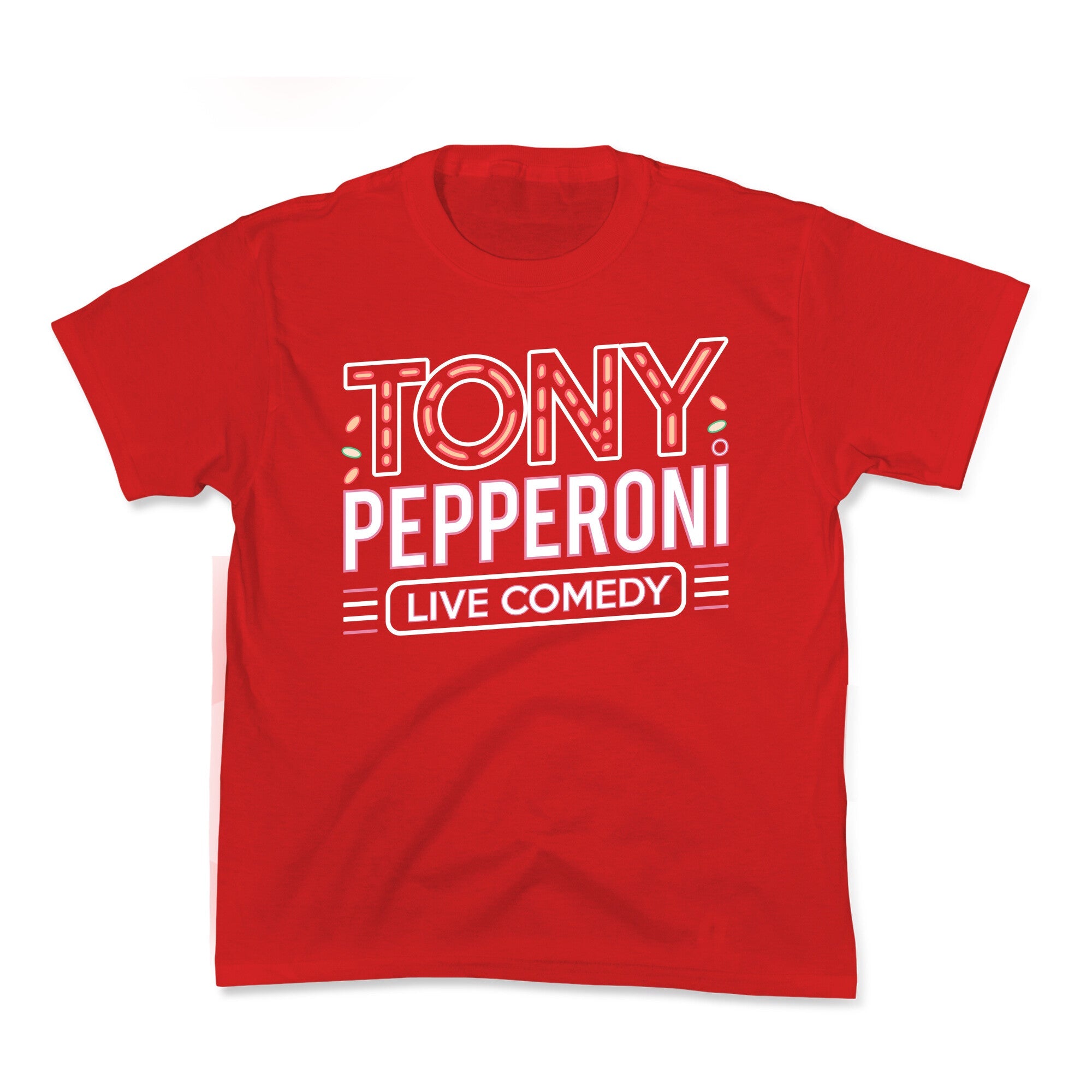 Tony Pepperoni Live Comedy Kids Tee