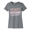 Tony Pepperoni Live Comedy Womens Cotton Tee