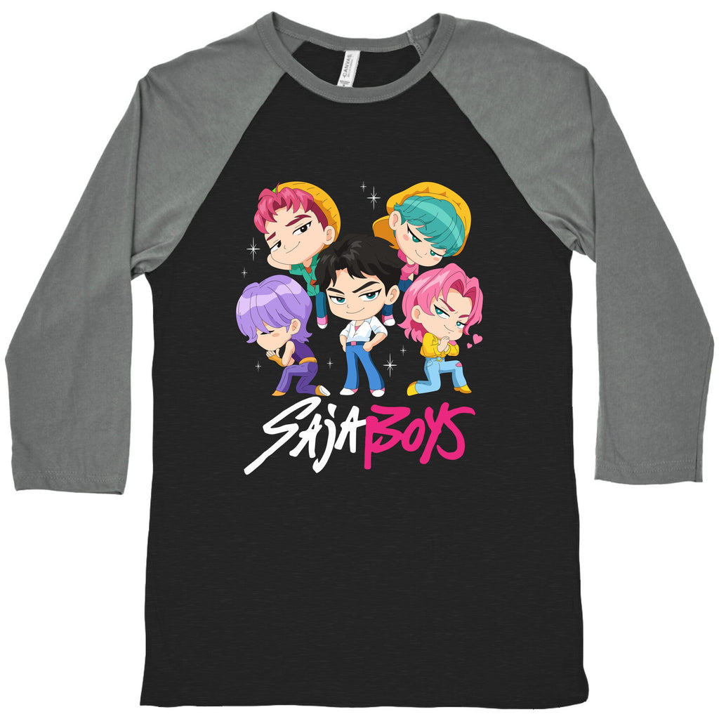 Saja Boys Kpop Demon Hunters Baseball Tee