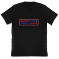 Never Make America Again Trump V-Neck