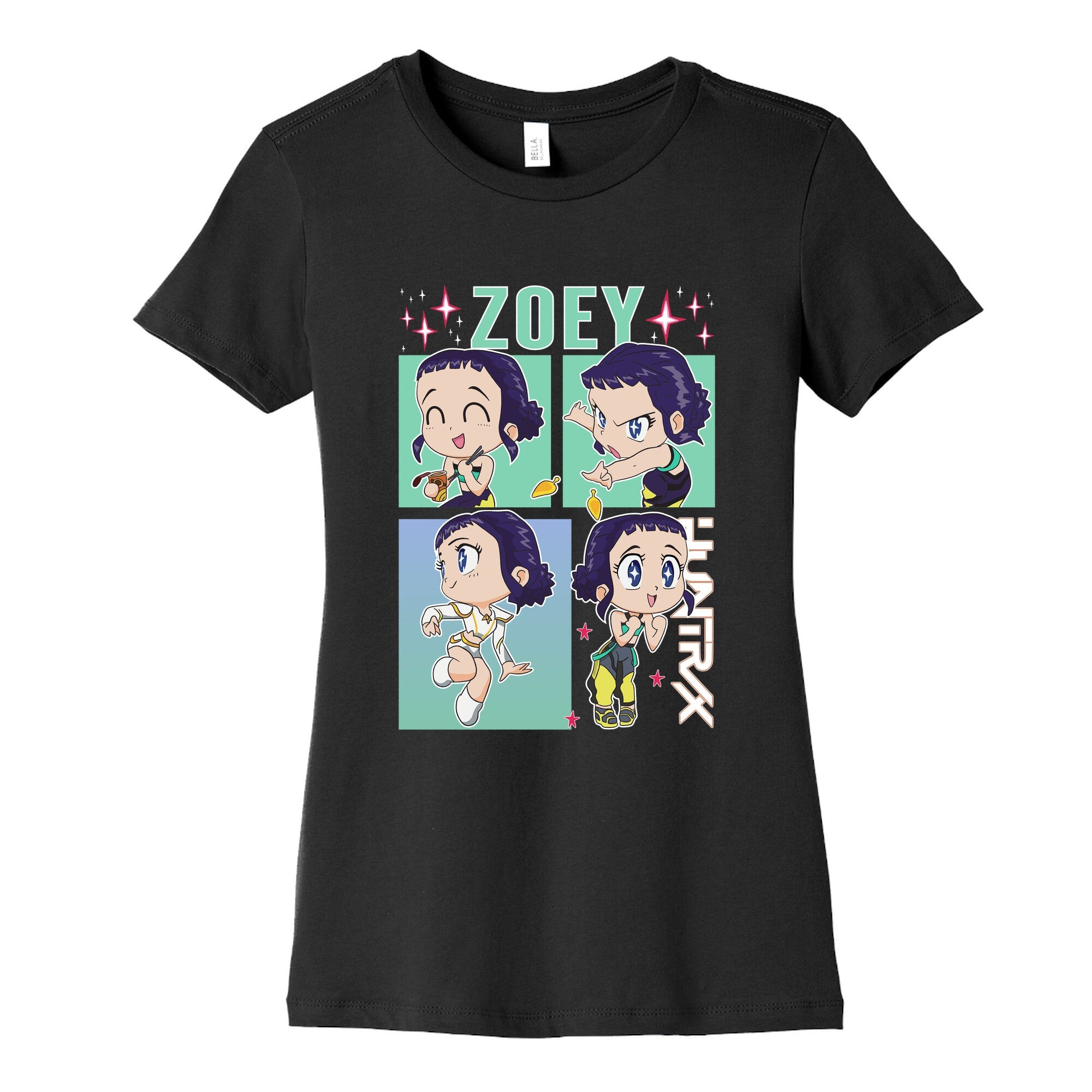 Zoey Kpop Demon Hunters Womens Cotton Tee