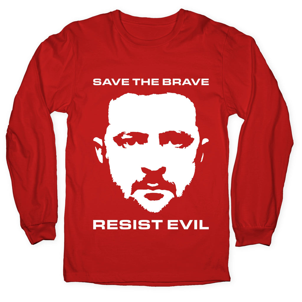 Zelensky Save The Brave Longsleeve Tee
