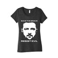 Zelensky Save The Brave Womens Triblend Tee