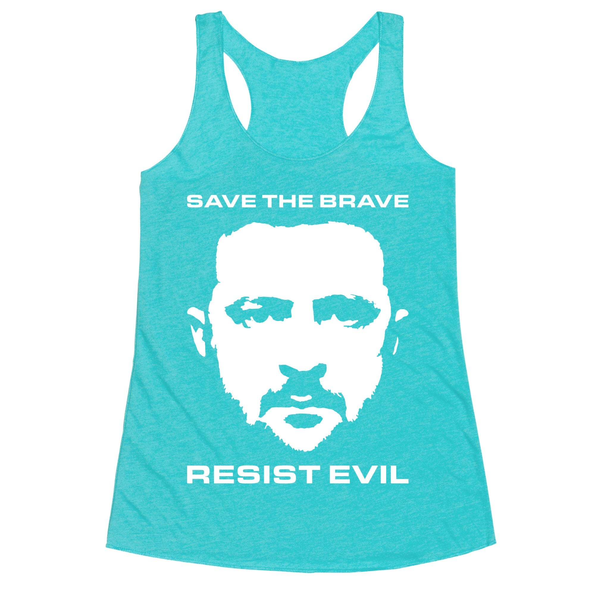 Zelensky Save The Brave Racerback Tank