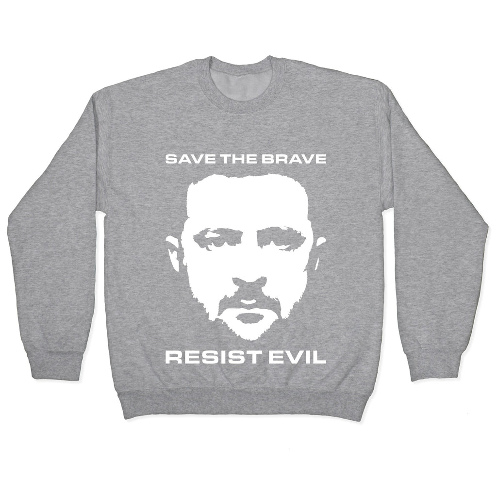 Zelensky Save The Brave Crewneck Sweatshirt