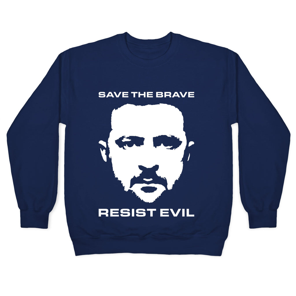 Zelensky Save The Brave Crewneck Sweatshirt
