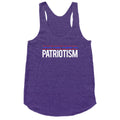 I Put The Tism In Patriotism Racerback Tank