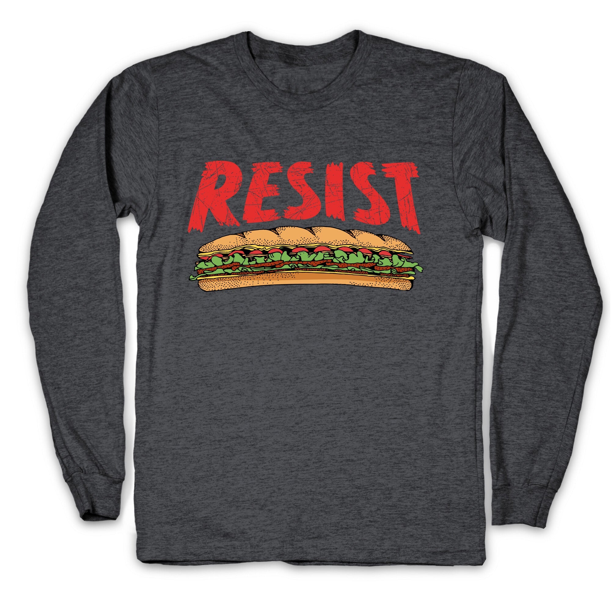 Resist Anti Ice Sandwich Guy DC Longsleeve Tee