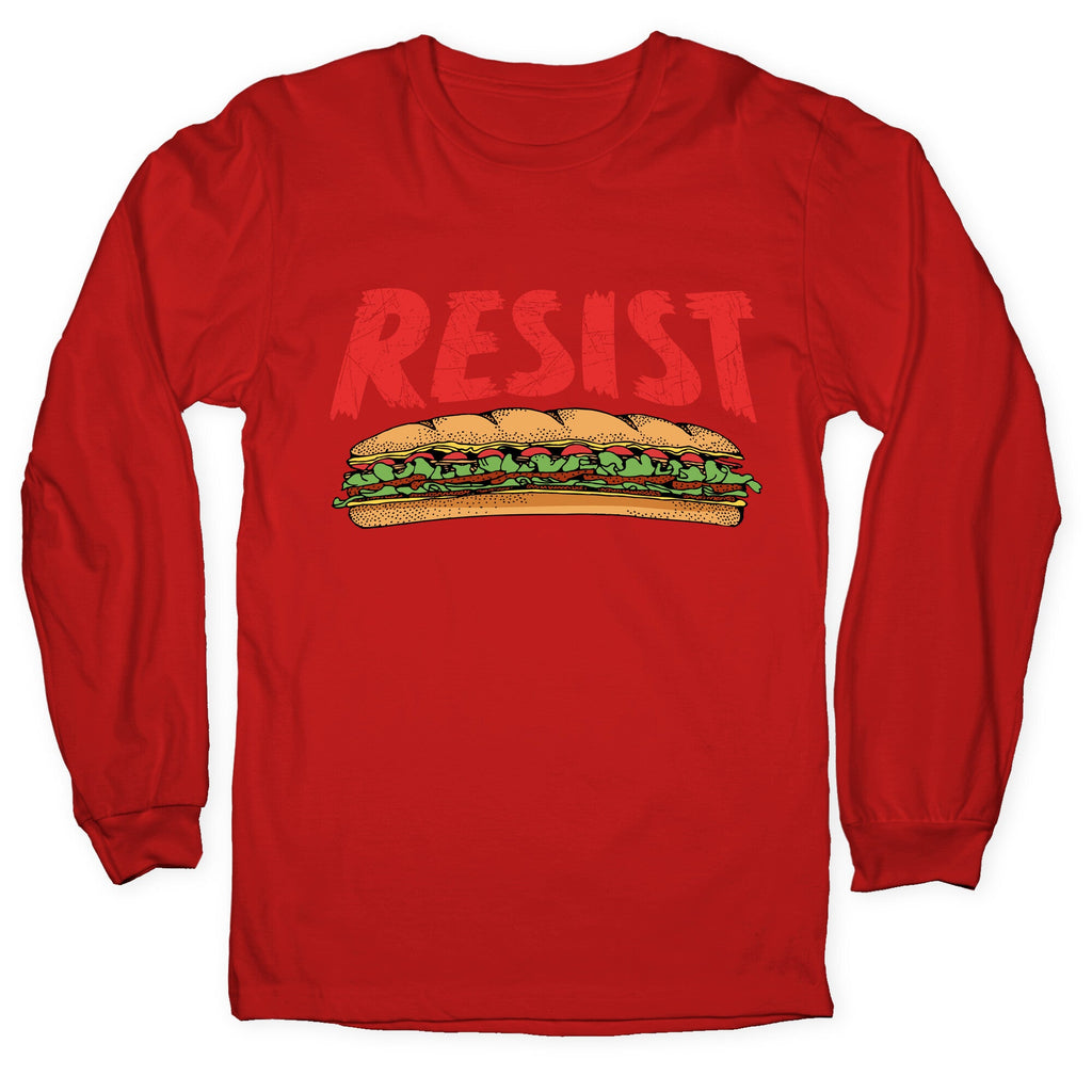 Resist Anti Ice Sandwich Guy DC Longsleeve Tee