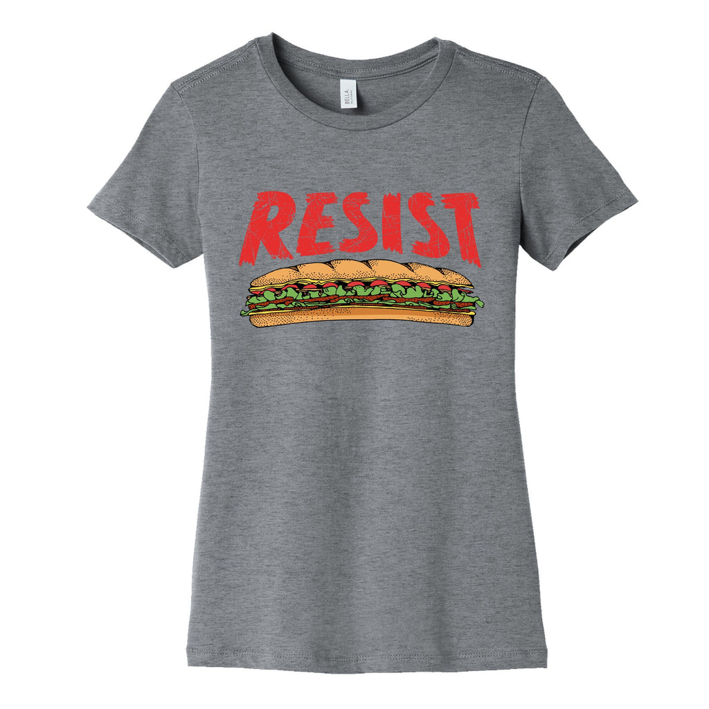 Resist Anti Ice Sandwich Guy DC Womens Cotton Tee
