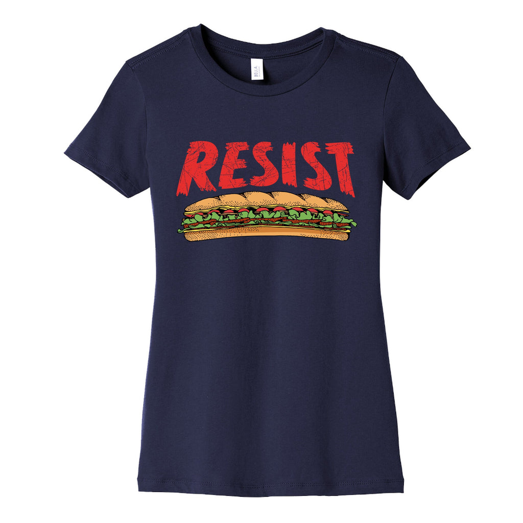 Resist Anti Ice Sandwich Guy DC Womens Cotton Tee
