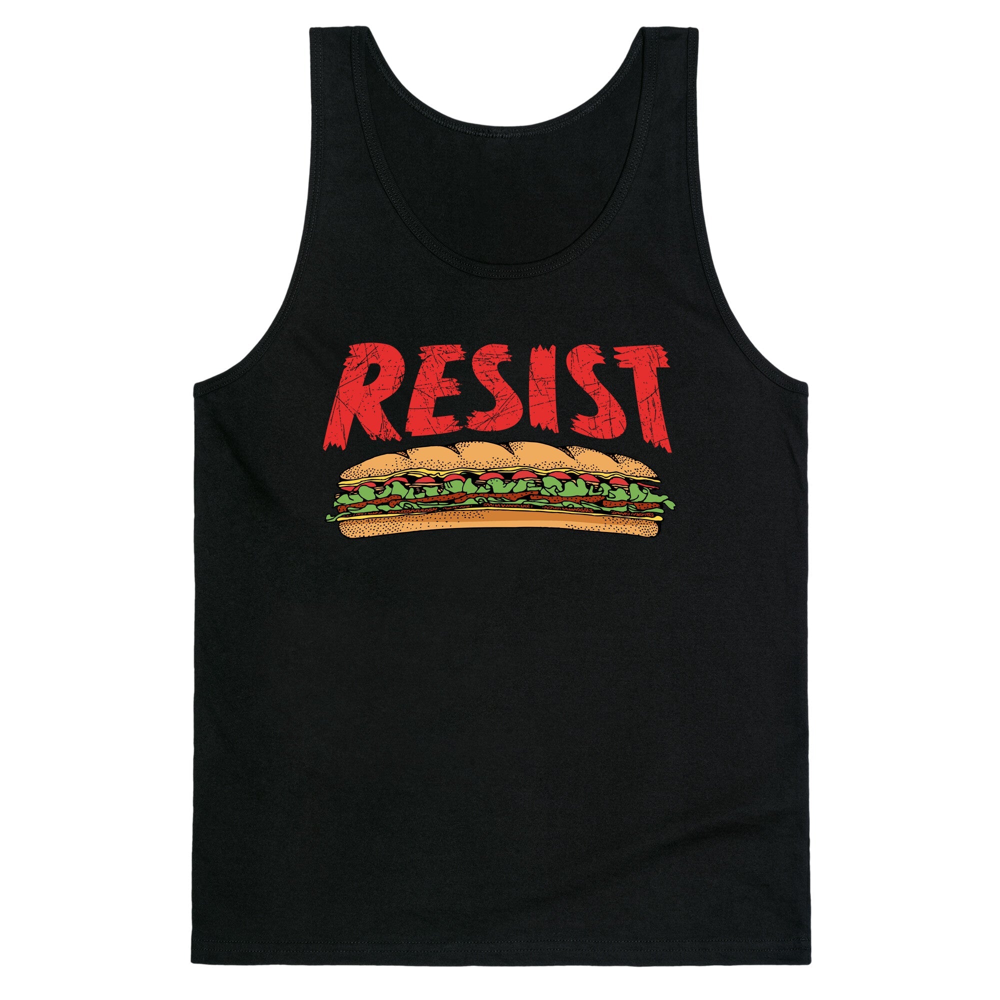 Resist Anti Ice Sandwich Guy DC Tank Top