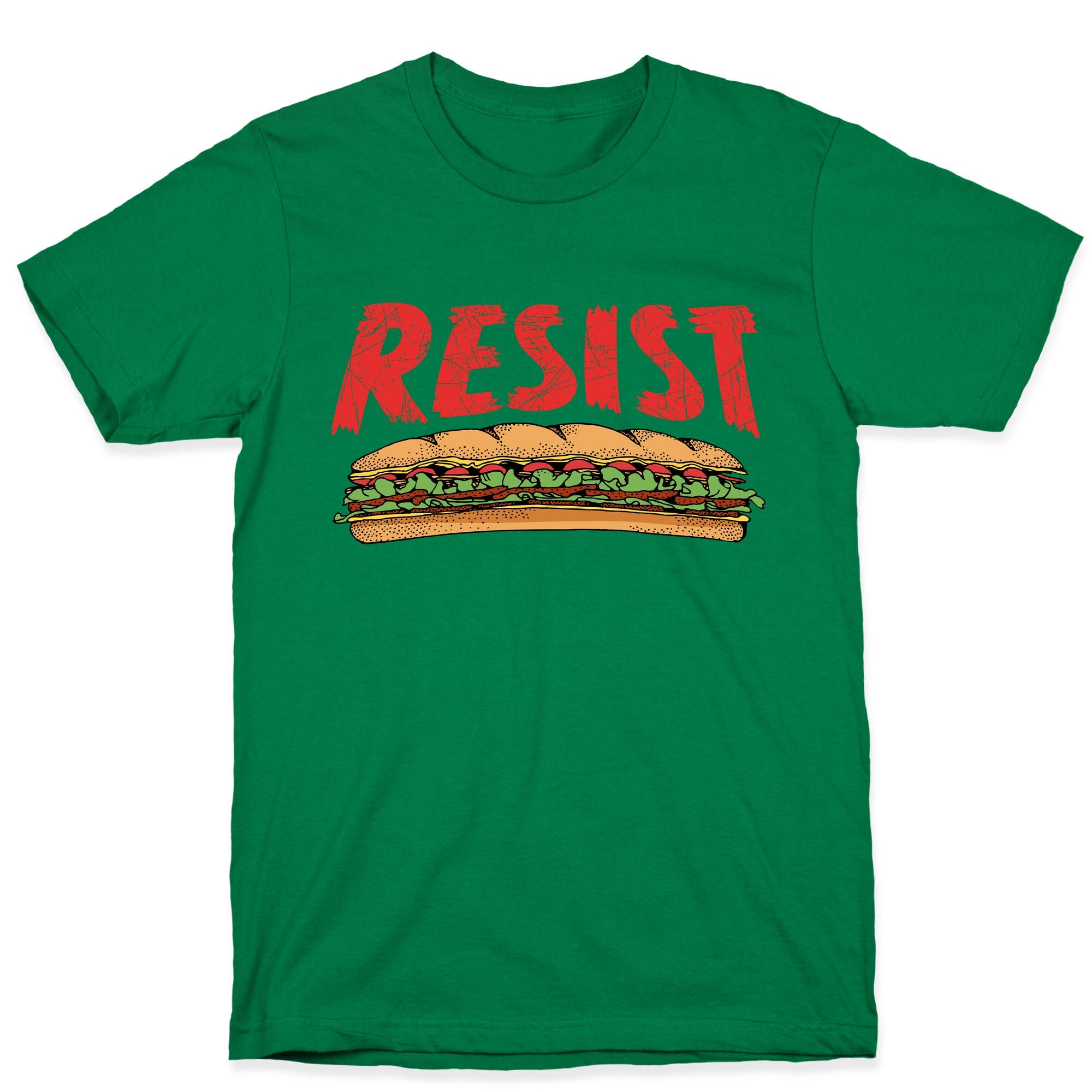 Resist Anti Ice Sandwich Guy DC T-Shirt