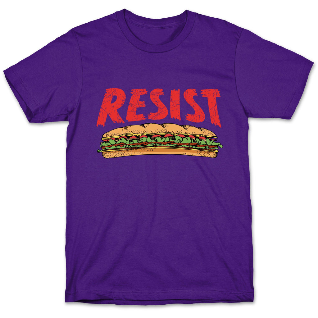 Resist Anti Ice Sandwich Guy DC T-Shirt