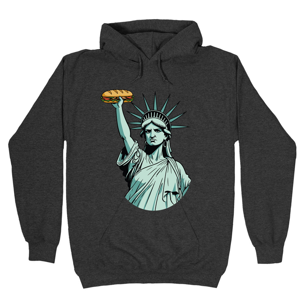 Statue of Liberty Sandwich Guy DC Hoodie