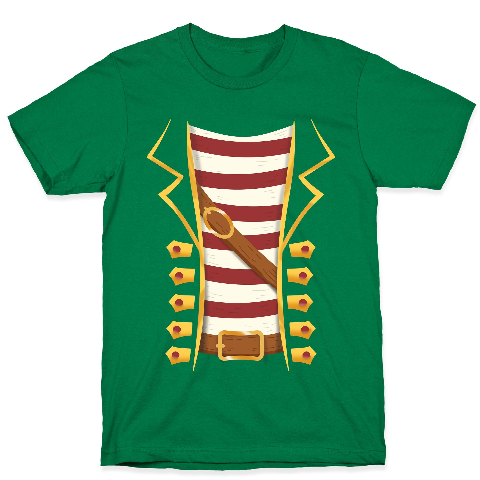 Buccaneer Halloween Pirate Costume T-Shirt