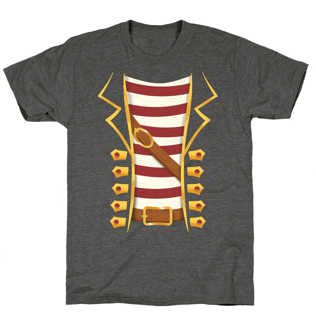 Buccaneer Halloween Pirate Costume Unisex Triblend Tee