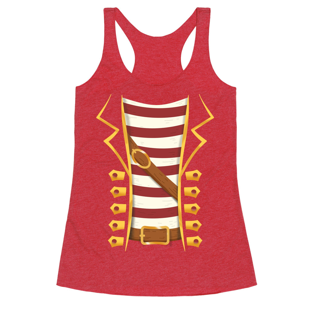 Buccaneer Halloween Pirate Costume Racerback Tank