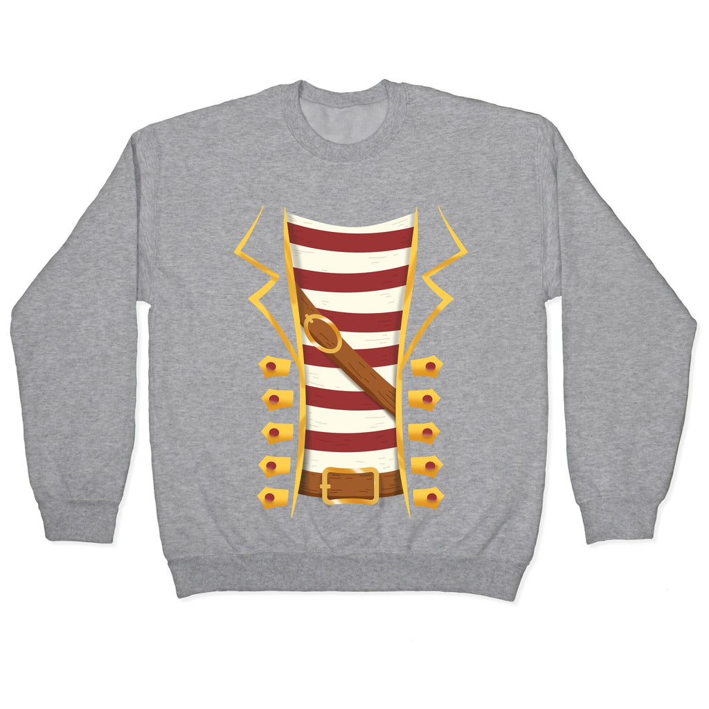 Buccaneer Halloween Pirate Costume Crewneck Sweatshirt