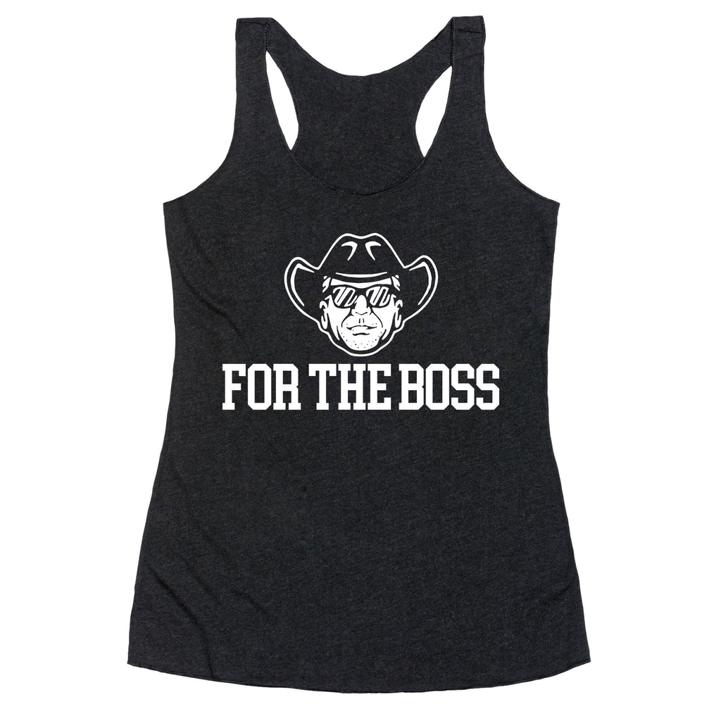 For the Boss Irsay Racerback Tank