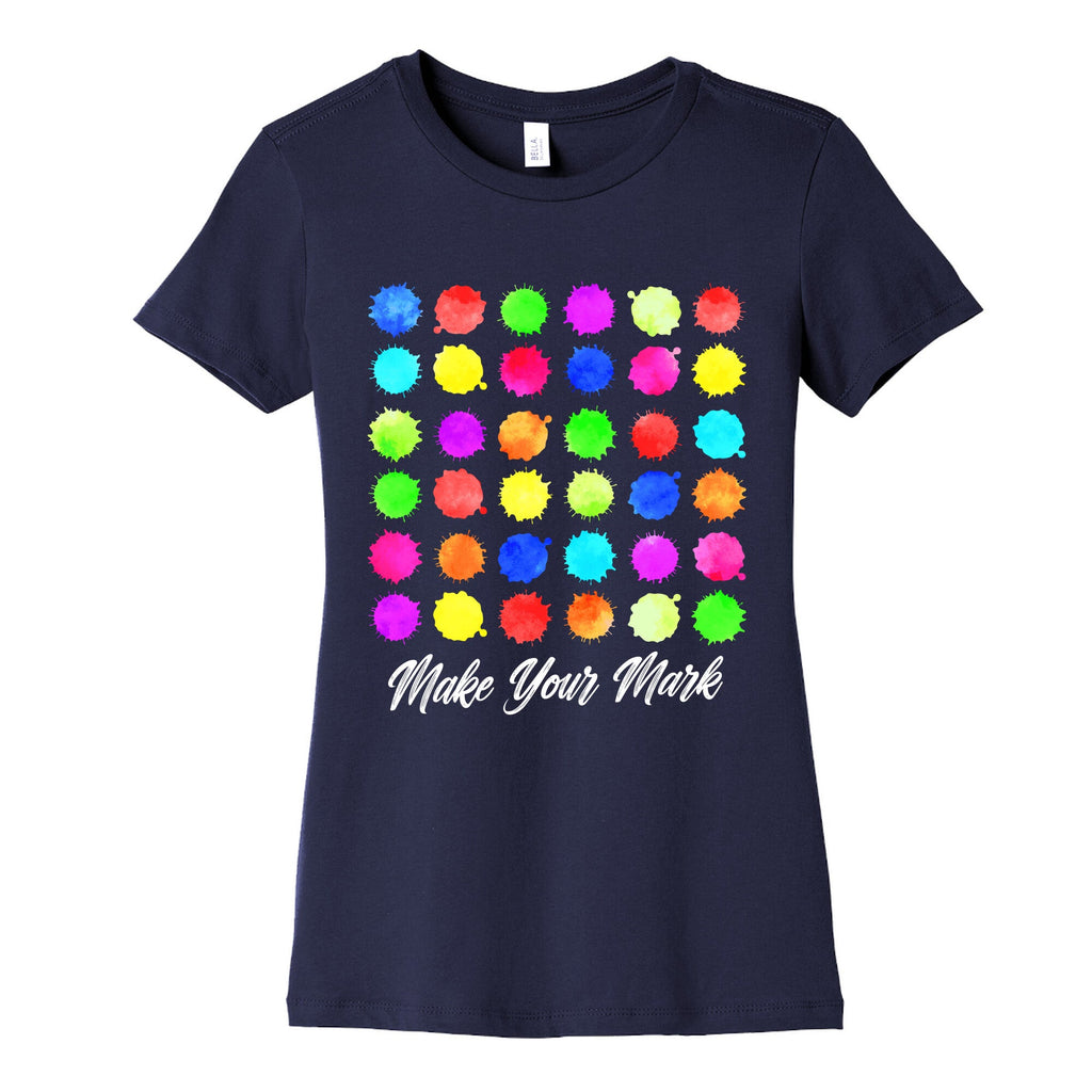 Dot Day Make Your Mark Womens Cotton Tee