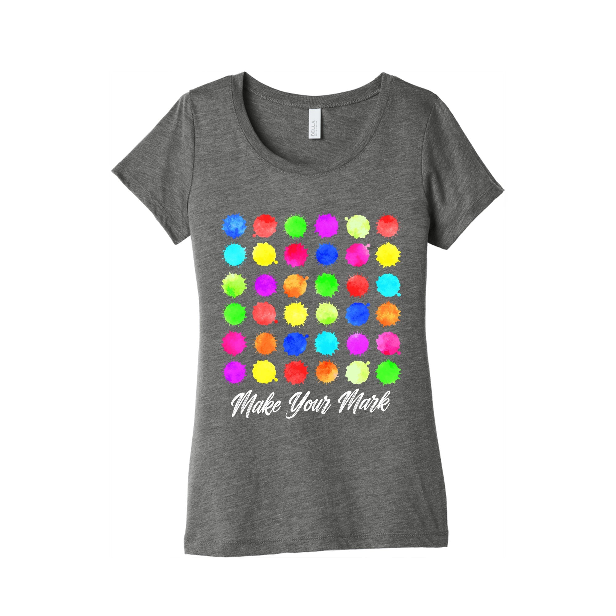 Dot Day Make Your Mark Womens Triblend Tee