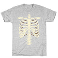 Skeleton Rib Cage Halloween Costume T-Shirt