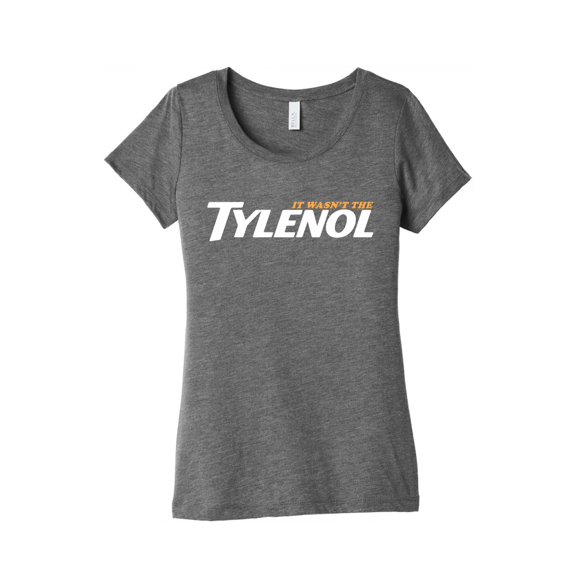 It Wasnt The Tylenol Autism Awareness Womens Triblend Tee